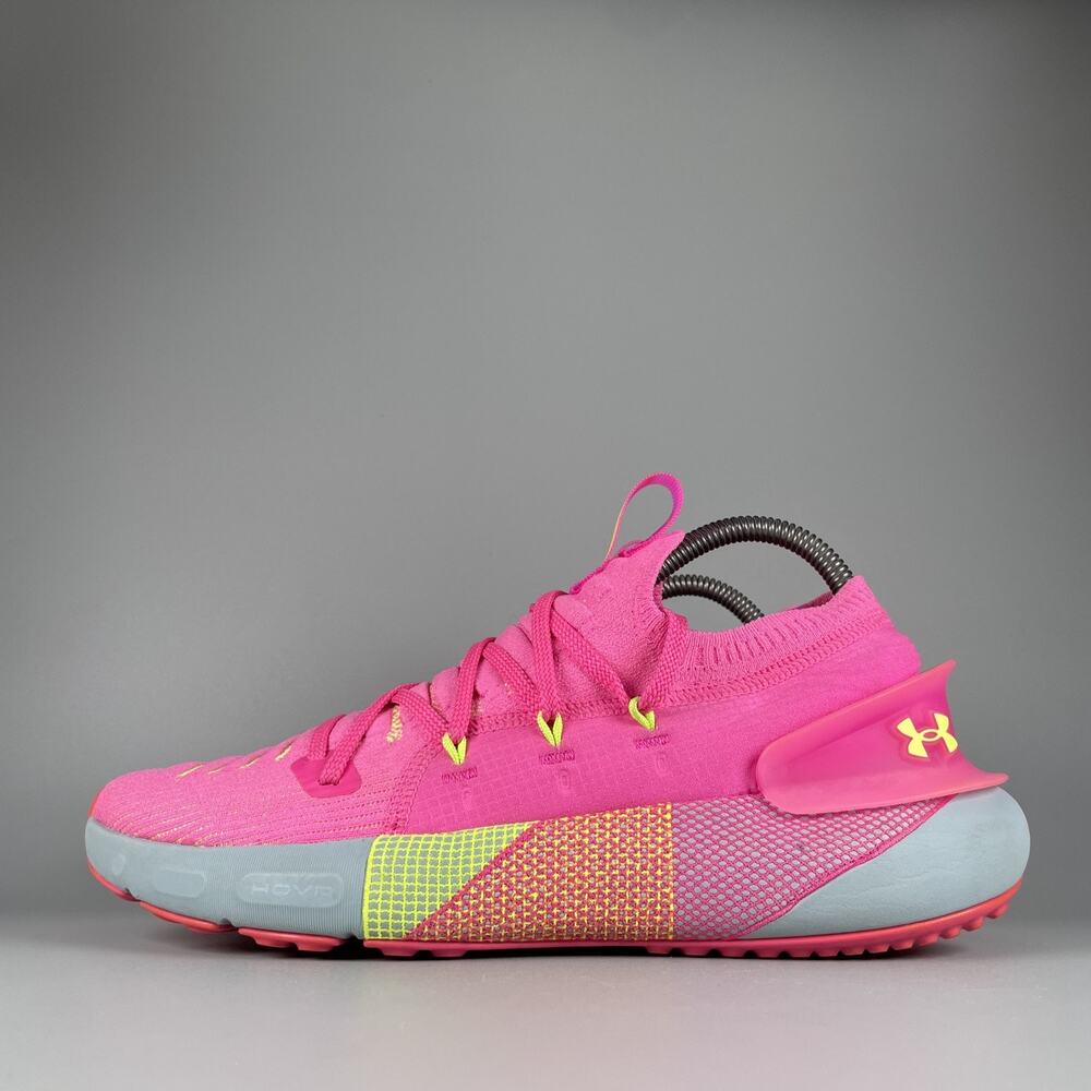 Under Armor HOVR Phantom 3 Women’s 9 Pink Neon Running Sneakers Athletic Shoes